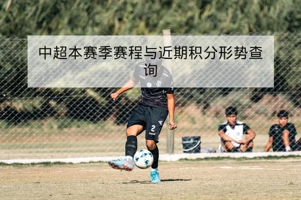 中超本赛季赛程与近期积分形势查询
